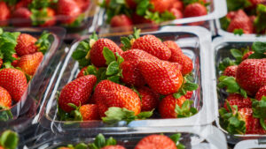 close-up-tasty-strawberries Fresa Deshidratada • 50g
